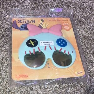 Disney Stitch Scrump Sunglasses with Pink Bow